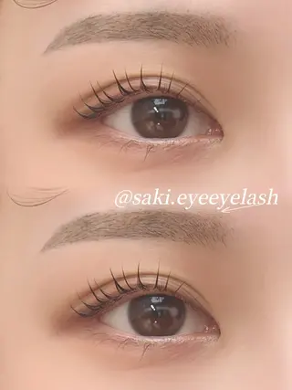 マツエク・マツパ SALON VILLAGE 名古屋所属・💖SAKI/名駅 まつげパーマ💖のマツエク・マツパデザイン