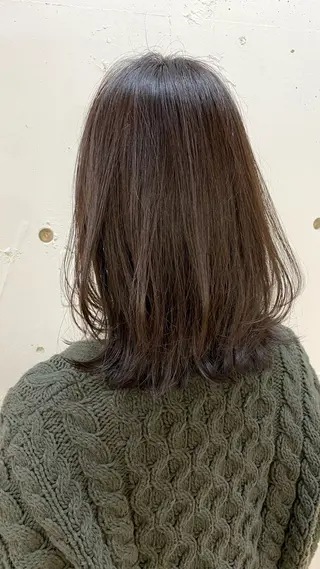 セミロング カラー レイヤー×髪質改善✨ 渋谷/佐藤侑哉のヘアスタイル
