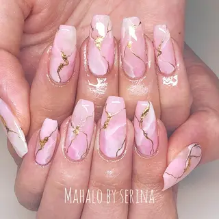 セミロング カラー ネイル SUNNY BAE. SERINAのネイルデザイン