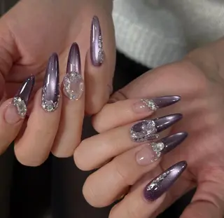 ネイル By moonネイル 🌷ワンホン/韓国風のネイルデザイン