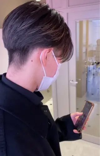 ショート カラー ダブルカラー 韓国ヘアKYONのヘアスタイル