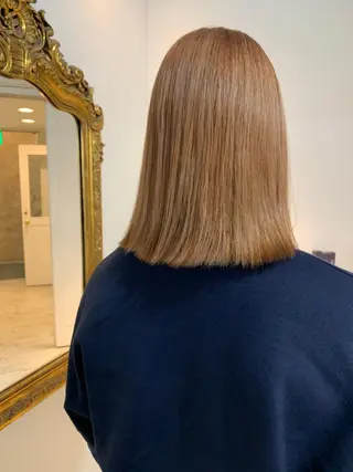 ミディアム La Lauren所属・ダブルカラー/透明感 💈JUNYA💈のヘアスタイル