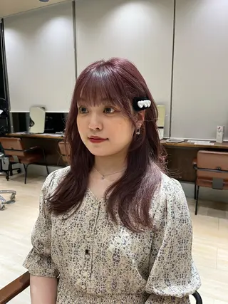 ロング ナチュラルくびれヘア /アレンジ伊藤彪真のヘアスタイル