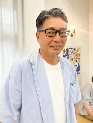 ショート メンズ こっくりカラー/艶髪 /amy.山口瑞稀のヘアスタイル