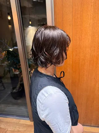 パーマ 八巻星理夏 モデルさん募集中のヘアスタイル