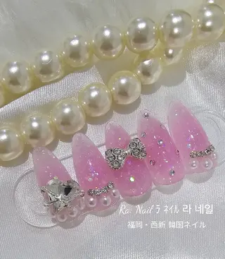 ネイル Ra: Nail所属・Ra: nail    西新 韓国ネイルのネイルデザイン