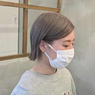 ショート ﾖｼﾅｶﾞﾏﾕ🦕 透明感カラーのヘアスタイル