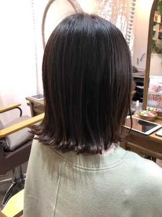 ミディアム ⭐️艶髪⭐️髪質改善 newi町田 山本のヘアスタイル