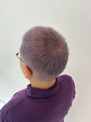 ショート カラー moiBlanc所属・moi blanc/ Aoyagiのヘアスタイル