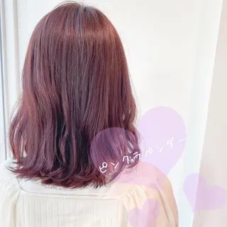ミディアム カラー ヘアアレンジ 全色特化美容師 /コウスケ🎨のヘアスタイル