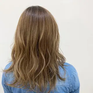 セミロング カラー 縮毛矯正職人/艶髪 ✨️村上 渉のヘアスタイル