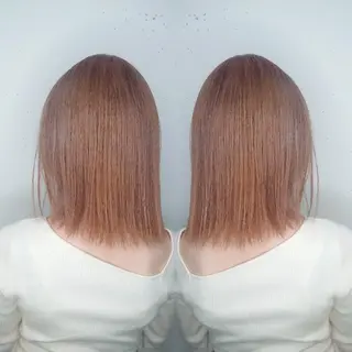 ミディアム カラー E Komo hair所属・Wow❕E Komo hair 永井一輝のヘアスタイル