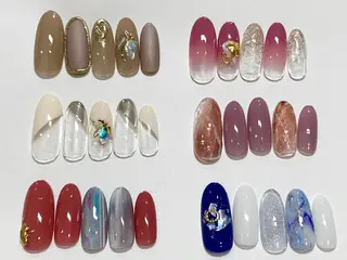 ネイル 高尾 梨花のネイルデザイン