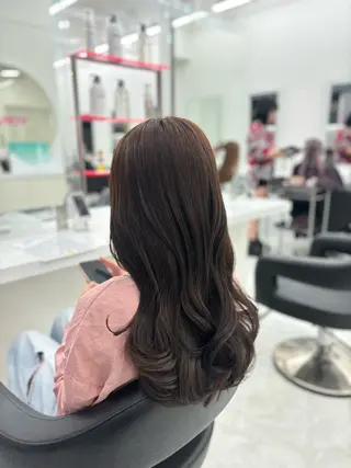 ロング カラー 🤍レイヤー/顔周り /hirari🤍のヘアスタイル