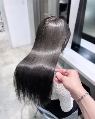 韓国レイヤーカット 髪質改善▫️水野有真のヘアスタイル