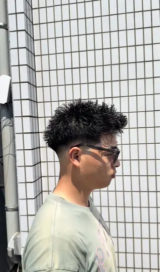 メンズ Elevate所属・藤岡 斗真のヘアスタイル