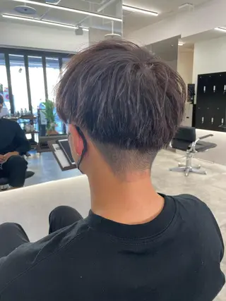 ショート カラー メンズ KANGOLSALON 富山セントラル所属・松井 亜美のヘアスタイル