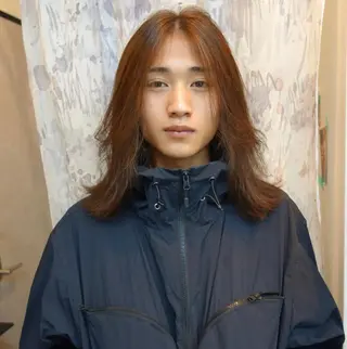 セミロング カラー ブロンド/ブリーチ 【SITY.】のヘアスタイル