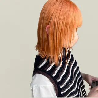 ミディアム カラー ヘアアレンジ SHIAN八王子所属・SHIAN 八王子 🍑すずかのヘアスタイル