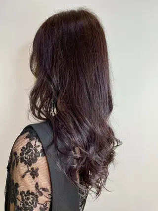 セミロング 井上 亜海のヘアスタイル