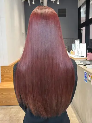 カラー セミロング ITbyALBUM 浦和店のヘアスタイル
