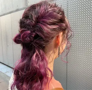 カラー 小濵 美月のヘアスタイル