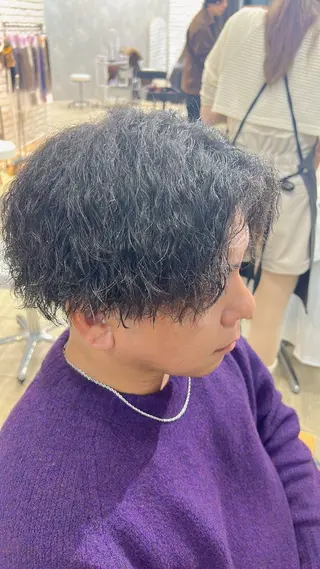 パーマ メンズ men's&ladys J'sGrace【メンズアンドレディース ジェイズグレイス】所属・🌻J'sGrace /JUMA🌻のヘアスタイル