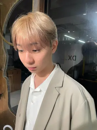 ショート カラー メンズ メンズNO.1口コミ 高評価🟡三澤拓海✅のヘアスタイル