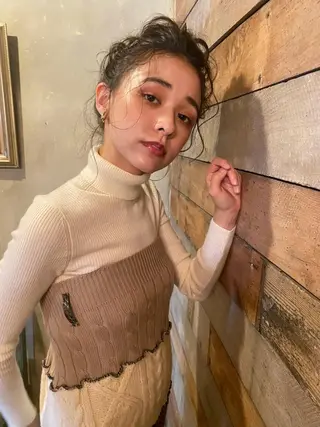 カラー 堀江/韓国/透明感 /みずき🐩のヘアスタイル