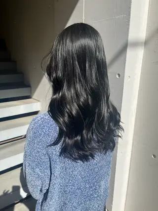 ロング 韓国風透明感カラー 💎YUI💎のヘアスタイル