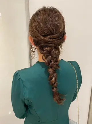 ヘアアレンジ ❤️パーマ美容師✂︎ 井口美緒のヘアスタイル