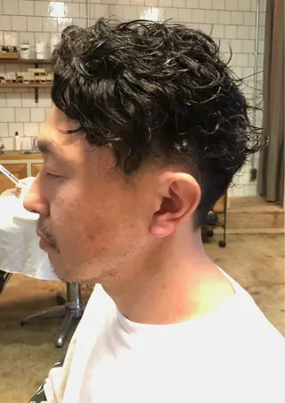 ショート オオシロ ユウマのヘアスタイル