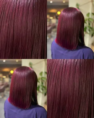 ミディアム カラー SARAJU所属・ハイトーンカラー/ SARAJU　なごむのヘアスタイル