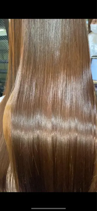 セミロング 美髪✨髪質改善 &艶カラーmanaeのヘアスタイル