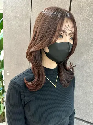 ミディアム Londideal 高橋ヒロシのヘアスタイル