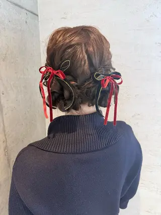 ヘアアレンジ 女性に人気♪ はやしほのかのヘアスタイル