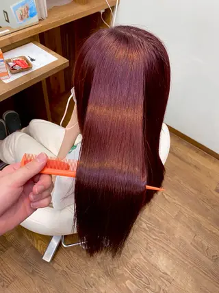 ロング カラー I's hair NUBOU所属・小守林 蘭のヘアスタイル