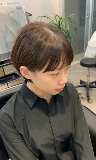 ショート HARUKI  MINATO Japan広島紙屋町店所属・hmj紙屋町店 脊戸智志のヘアスタイル