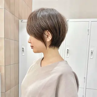 ショート カラー 木原良 (キハラ リョウ)のヘアスタイル