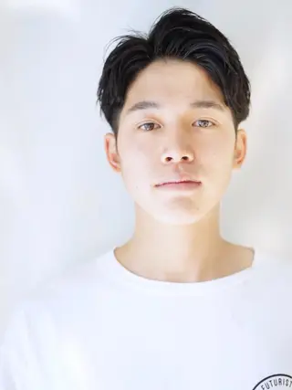 ショート カラー メンズ パーマ×ウルフカット koya☆のヘアスタイル