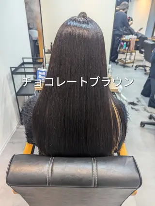 カラー ロング 23(土)のみ　平日 限定スパ受付可能🉑のヘアスタイル