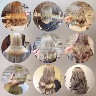 ロング カラー 🧡ミルクティー/ レイヤー🧡ショウナのヘアスタイル