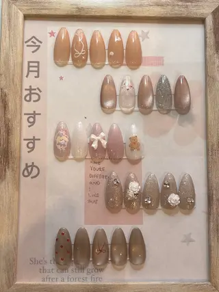ネイル ココ🤍🩵 EASENネイルのネイルデザイン