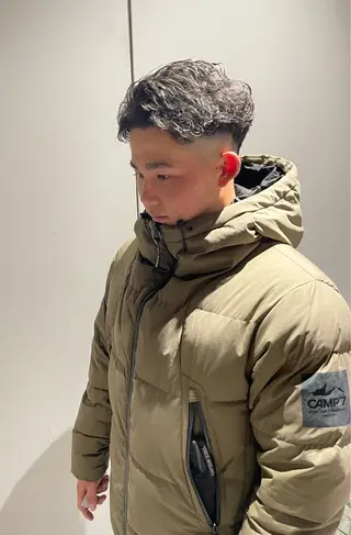 ショート パーマ メンズ 🔱メンズパーマ特化 🔱山下和輝のヘアスタイル