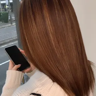 カラー ASCH八事店所属・ushimaru sakiのヘアスタイル