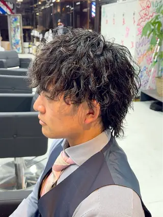 パーマ メンズ 🔥メンズ特化🔥 パーマ🔥カメイのヘアスタイル