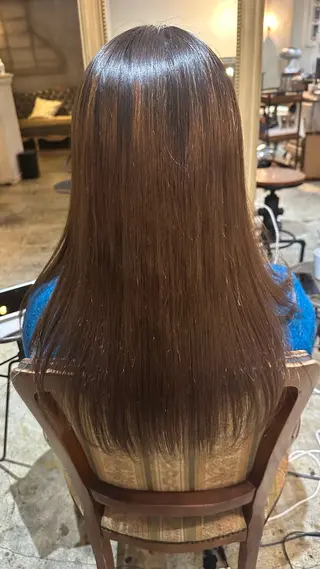 ロング Scintiller鹿児島中央駅店所属・カットモデル募集中 🎀白石莉菜🎀のヘアスタイル