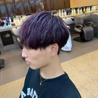 カラー メンズ カネコ ユカリのヘアスタイル