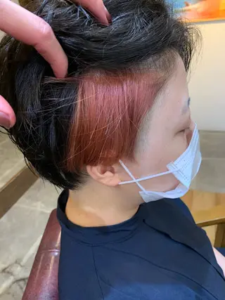 ショート CECIL hair なんば店所属・メンズパーマ 艶髪☆店長☆有馬のヘアスタイル