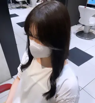 ロング カラー ヘアアレンジ 💞暖色カラー 💞risaのヘアスタイル